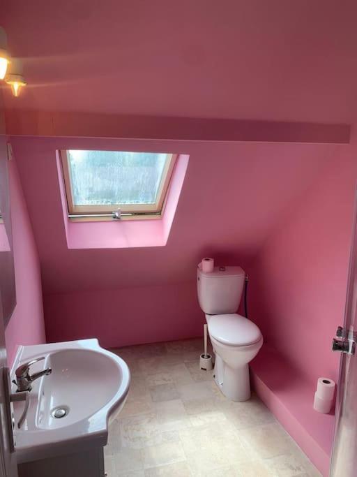 Studio Meuble Dans Une Maison Limay Bagian luar foto